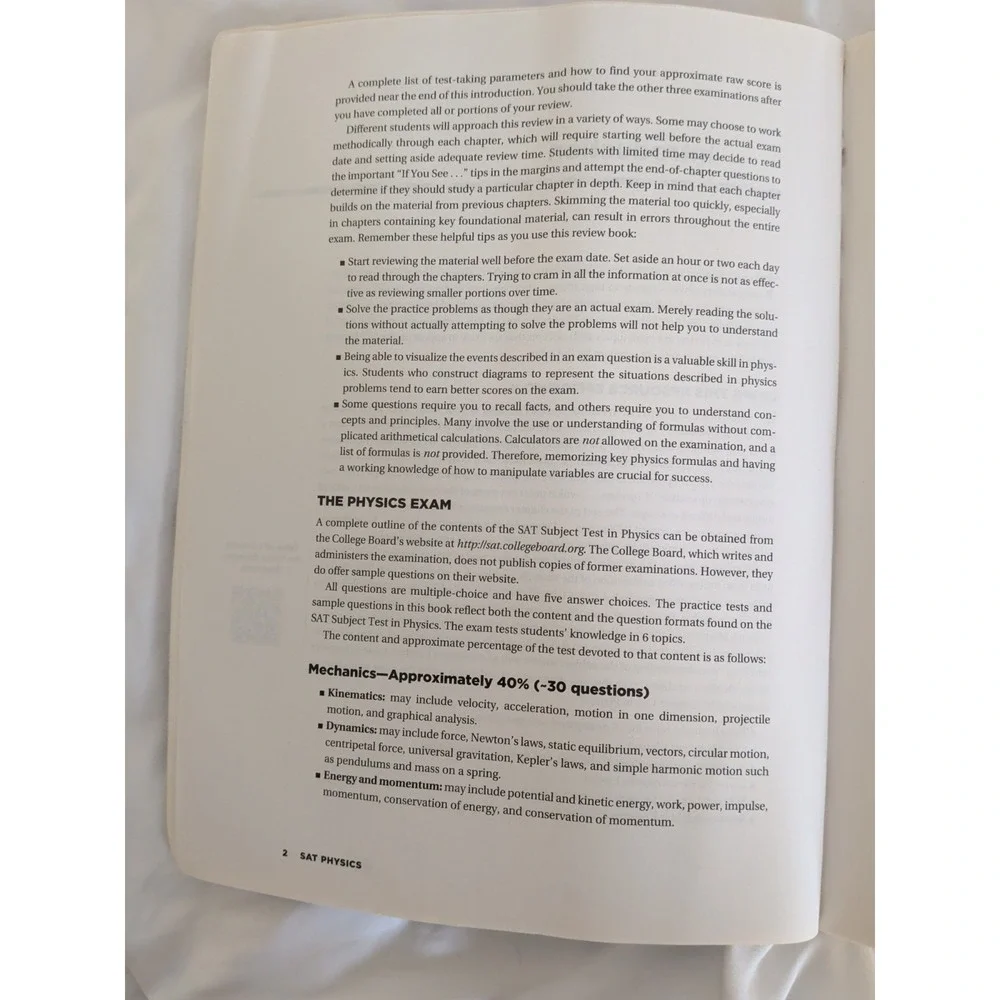 Barron's SAT Subject Test: Physics